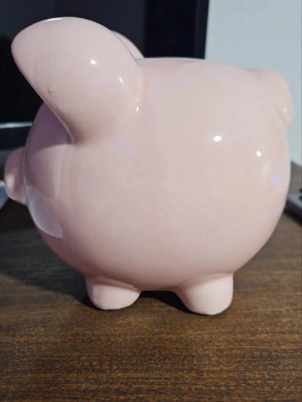 Classic Pink Ceramic Piggy Bank - Home Accents